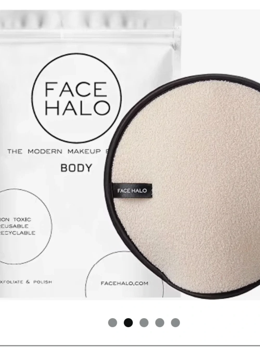 Face Halo Body Exfoliator - Just Add Water